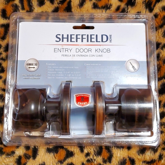 Sheffield Home Other Nib Sheffield Entry Door Knob Locking With Key Bronze Poshmark